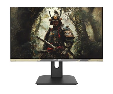 JAPANNEXT Monitor JN-IPS238FHD200F-HSP-CAMO / 24", 1920 x 1080, IPS, 200 Hz, crna